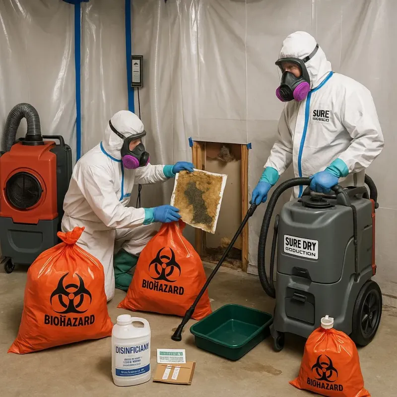 Contaminated Water Handling Protocols process in Kingsland, TX
