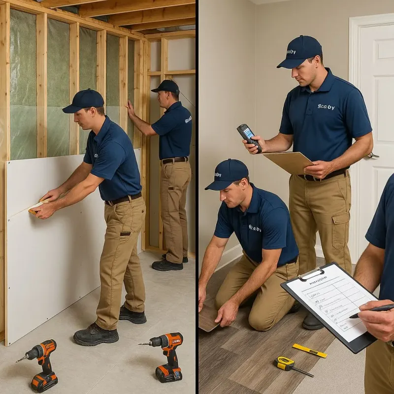 Repairs and Reconstruction process in Kingsland, TX